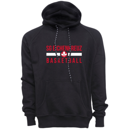 Eichenkreuz City Basketball Kapuzensweater schwarz